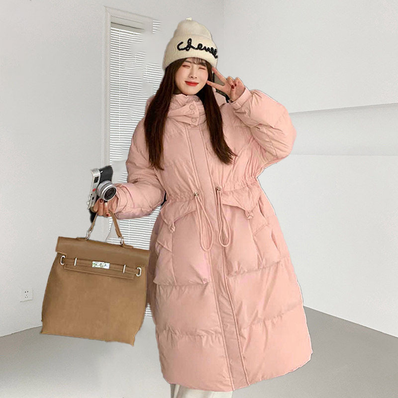 Clearance Sale: Women's Mid-Length down Jacket, New Winter Model, Warm Coat for Petite Sizes, Wholesale from Pinghu