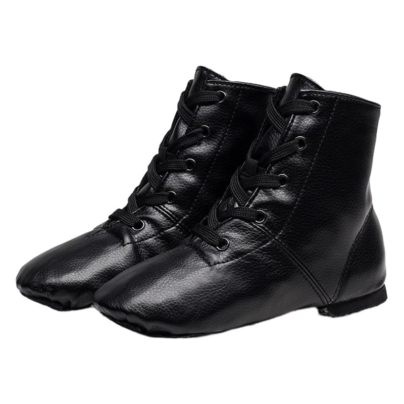 Zapatos de baile para niños transfronterizos PU zapatos de baile de Jazz de alta calidad para hombres adultos Jazz danza suave inferior zapatos de baile de mujer fábrica al por mayor