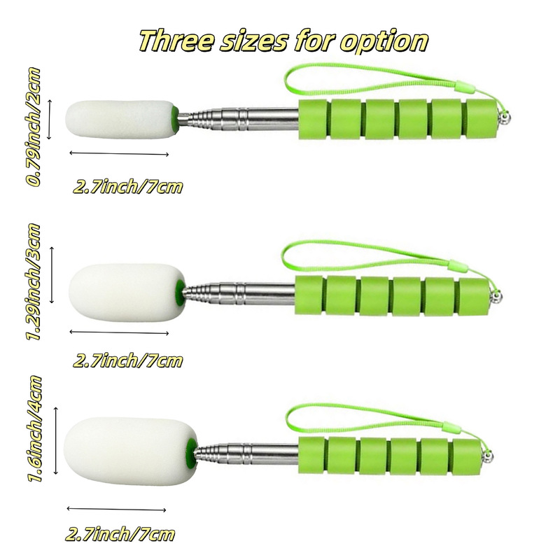 Stainless Steel Telescopic Sponge Water Absorbent Stick Ceramic Mud Water Absorbent Stick Pull Embryo Hydrating Water Absorbent Auxiliary Rod Cup Cleaning Brush Stainless Steel Telescopic Sponge Water Absorbent Stick Ceramic Mud Water Absorbent Stick Pull Embryo Hydrating Water Absorbent Auxiliary Rod Cup Cleaning Brush