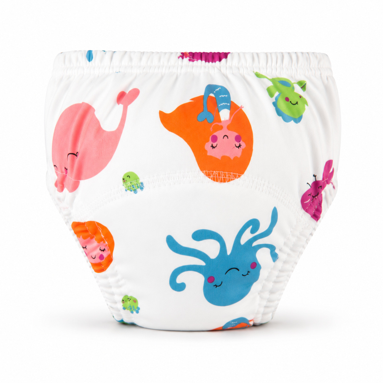 Pantalones de entrenamiento para el aprendizaje del uso del orinal, cubiertas de pañales lavables, pantalones de aprendizaje, pañales de tela para bebé, cubiertas de pañales transpirables, estilo de verano para bebé.