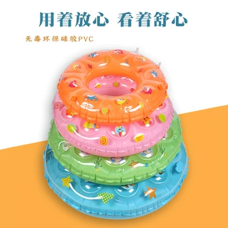 凯翔儿童游泳圈 双层加厚宝宝泳圈 双气囊水晶泳圈 成人救生圈
