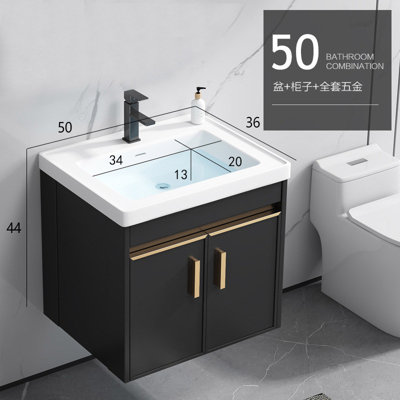 Gabinete colgante 50 * 36 conjunto completo sin espejo color de observación