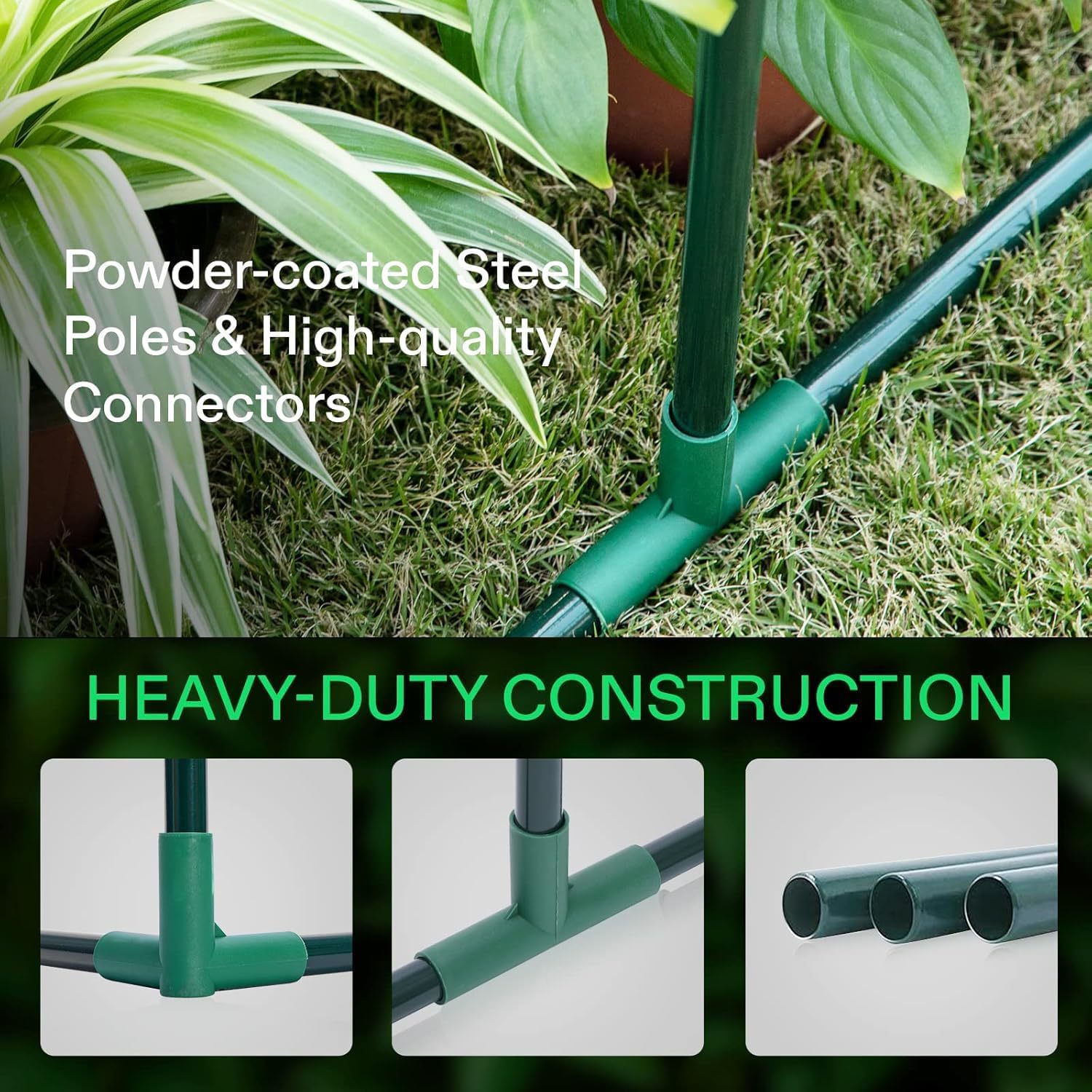 Serre de jardin avec fermeture éclair pour plantes et semis_voghion.com