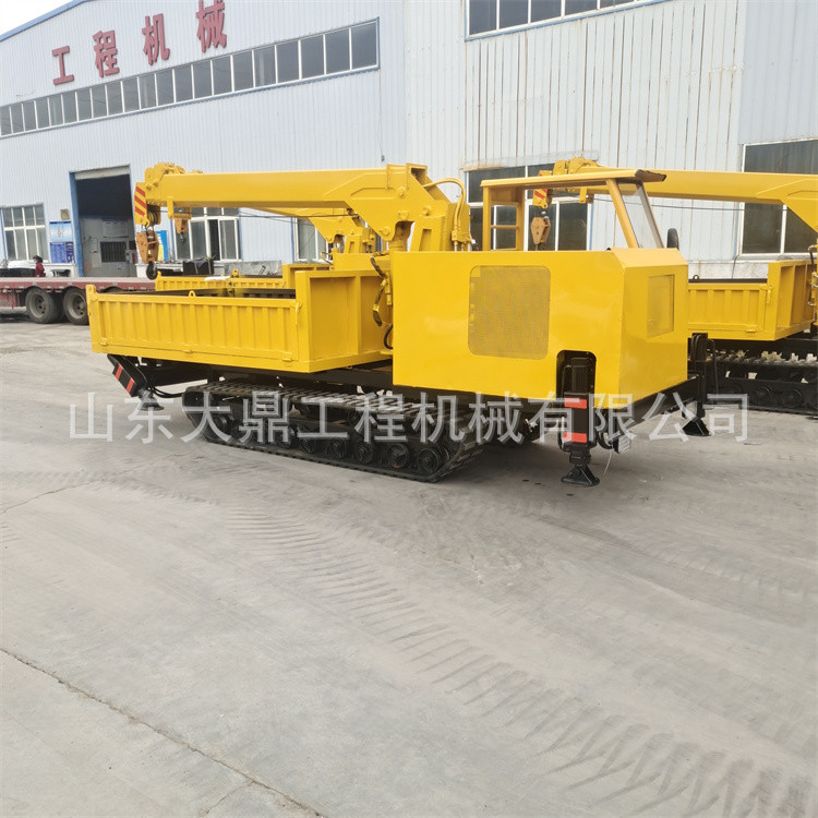 山地履带随车吊 吊装树木履带车 全地形履带式小吊机