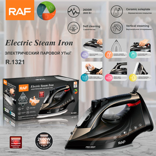 RAF European standard cross-border household steam iron hand-held hanging wire electric iron wet and dry 2600W