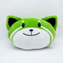 跨境新款The Weeknd Kiss Land plush 绿狐狸 玩偶 毛绒玩具公仔