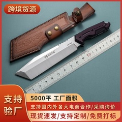 越境電子商取引ホットセールオープナーキャラクターキャメルバック一体型アウトドア多機能ストレートナイフキャンプサバイバルポータブルサバイバルナイフ