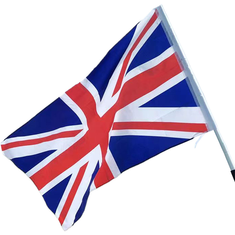 Flaggen von Ländern weltweit, Flaggen fremder Nationen, Flaggen von Staaten, Deutschland, Großbritannien, Frankreich und Russland_voghion.com