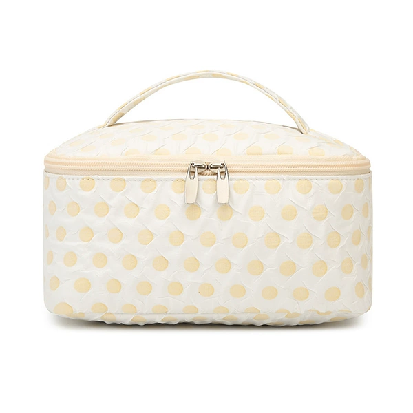 352 yellow dots on white background