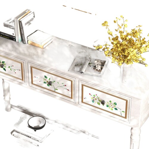 zsr solid wood entrance cabinet American entry entrance table storage cabinet living room wall partition cabinet corridor facing the door long