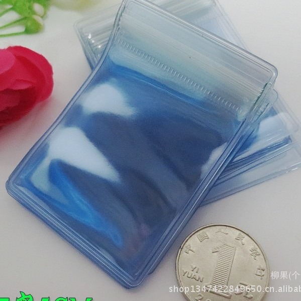 透明PVC塑料包装自封袋厂家直销小号7*5加厚玉器玉石饰品包装