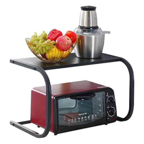 Microwave shelf kitchen rack rice cooker countertop oven stand household double-layer desktop multi-functional storage