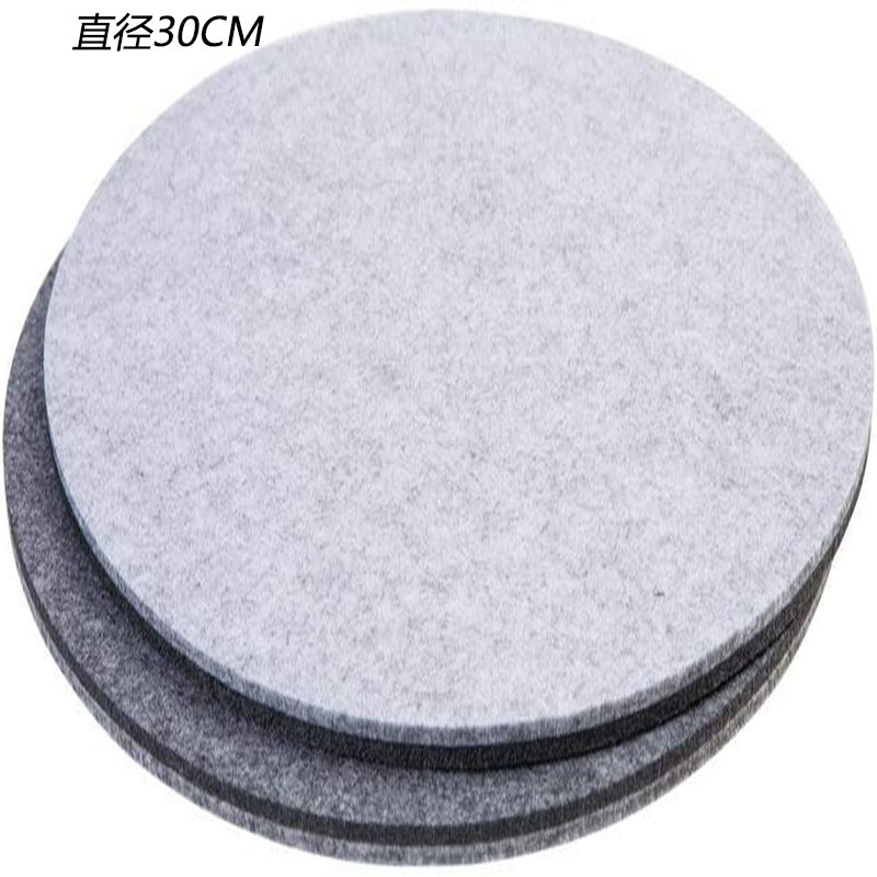 厂家供应跨境毛毡餐垫 创意防滑吸水毛毡餐垫 隔热加厚可制定尺寸