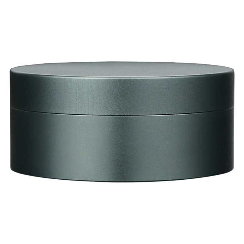 Aleación de aluminio caja de almacenamiento portátil de viaje pequeña píldora caja de moda impermeable a prueba de humedad sellado tarro de té