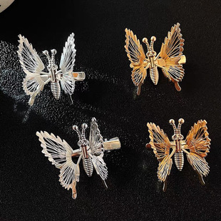 Korean version of the ancient style of the butterfly flowing Sufa hair clip female spring fluttering moth hair jewelry hair jewelery