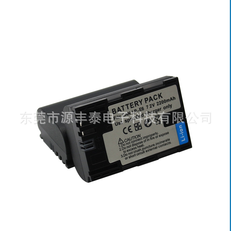 Para Canon EOS 80D 90D 5D3 5D4 6D2 7D R5 R6 Batería LP-E6 LP-E6N