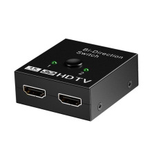 hdmi双向切换器二进一出4k高清电脑转换器一分二分配器AB切换信号