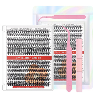 Cross-border false eyelashes suit 30D/40D eyelashes false eyelashes extension diy lashes