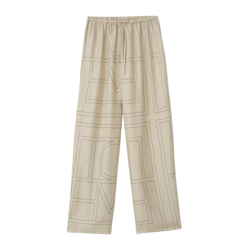Beige trousers