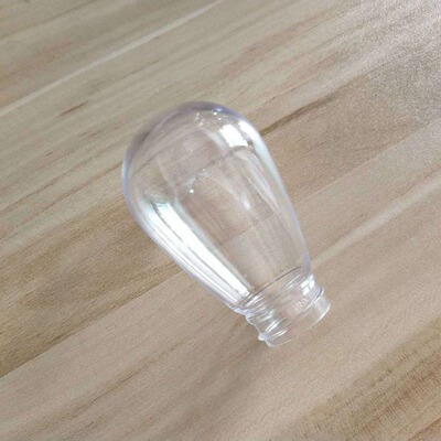 Hatay S14led Bulb shell 45 Pear-shaped Lampshade transparent Plastic ball string lights Shell VAT E27