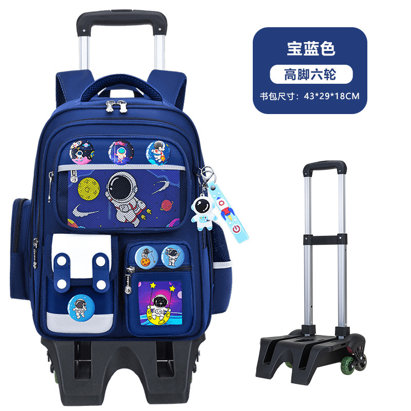 2026 nueva mochila escolar de tirón para estudiantes de primaria 23456 grados mochila de hombro