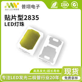 现货贴片式2835led灯珠铜支架灯珠2835贴片灯珠发光二极管定制LED