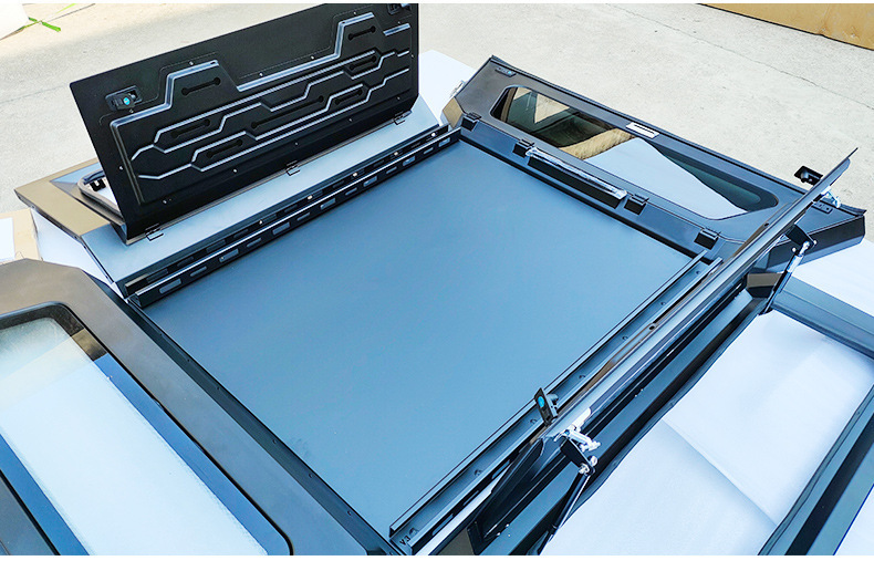 09 to 2025 5.7Ft/5.5Ft Four-Door F150 Raptor Pickup Truck Manganese Steel Split Three-Door High Cover