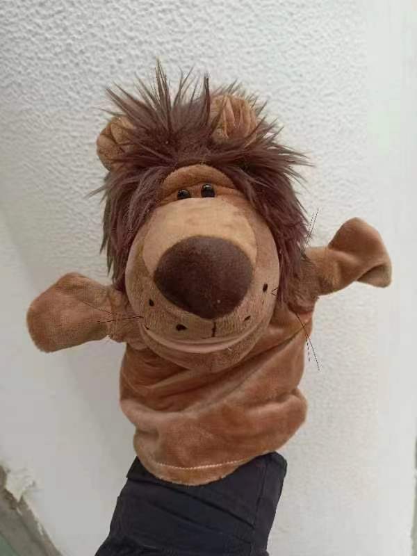 Fabricante animal Lobo conejo mono cocodrilo boca abierta padre-hijo interactivo dedo jugando marioneta jardín de infantes narración de historias