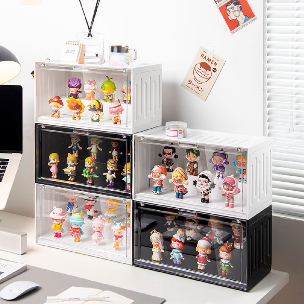 Vitrina de moda cuidadosamente seleccionada y dropshipping, caja ciega, caja de almacenamiento de figuras, contenedor mate de burbujas, modelo de muñeca, caja de juguete