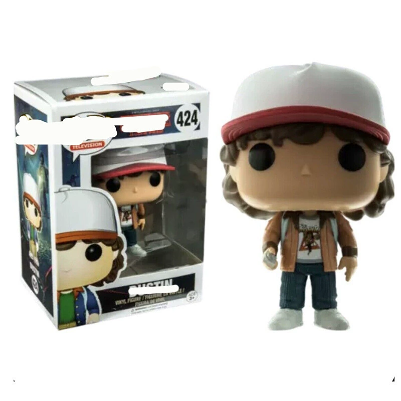 Коллекция фигурок в стиле Pop — Stranger Things, разные персонажи (Дастин, Стив, Одиннадцать, Робин, Демогоргон)