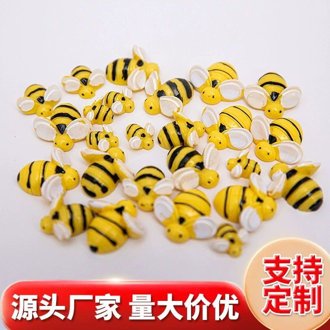 Трансграничная внешняя торговля Оптовая мультфильм маленькая пчела стерео смола аксессуары