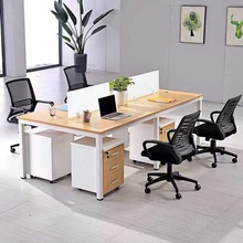 財務桌職員辦公桌椅組合簡約現代辦公桌子員工會計辦公桌多人工位