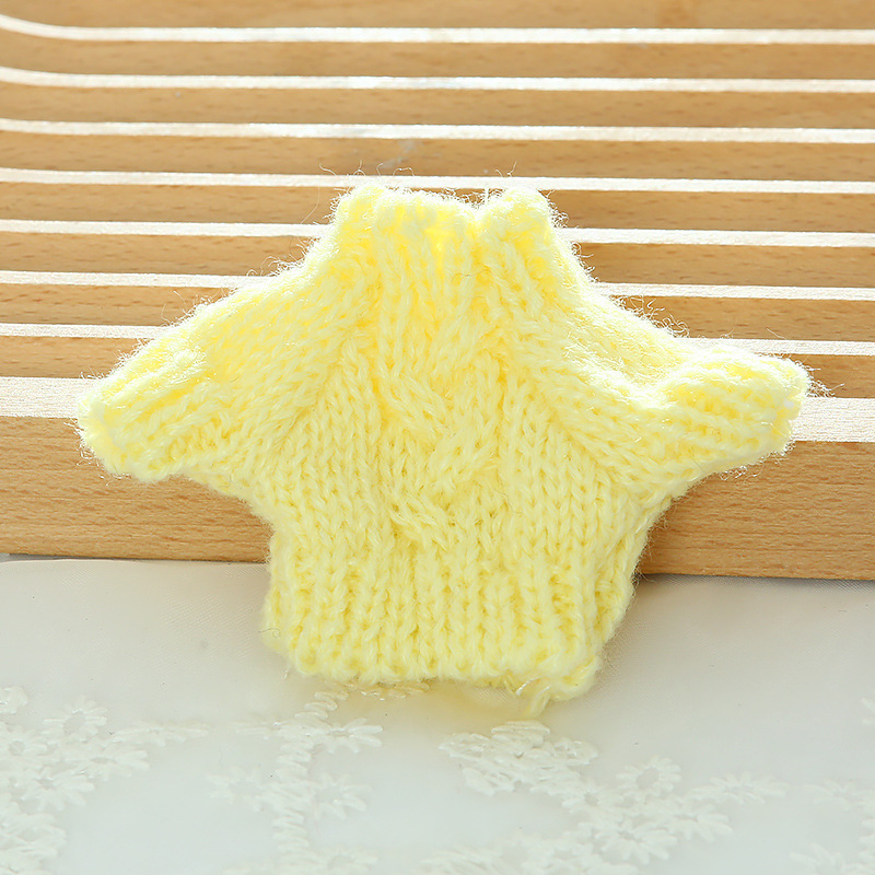 10cmの子供服の卸売りの犬服のアイデアはセーターの人形の部品の綿の子供の服を着ます。|undefined
