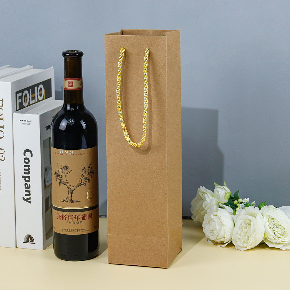 Bolsa de vino al contado, bolsa de vino de una sola botella, bolsa de mano, bolsa de vino transfronteriza, bolsa de mano, bolsa de mano de vino tinto de alta gama