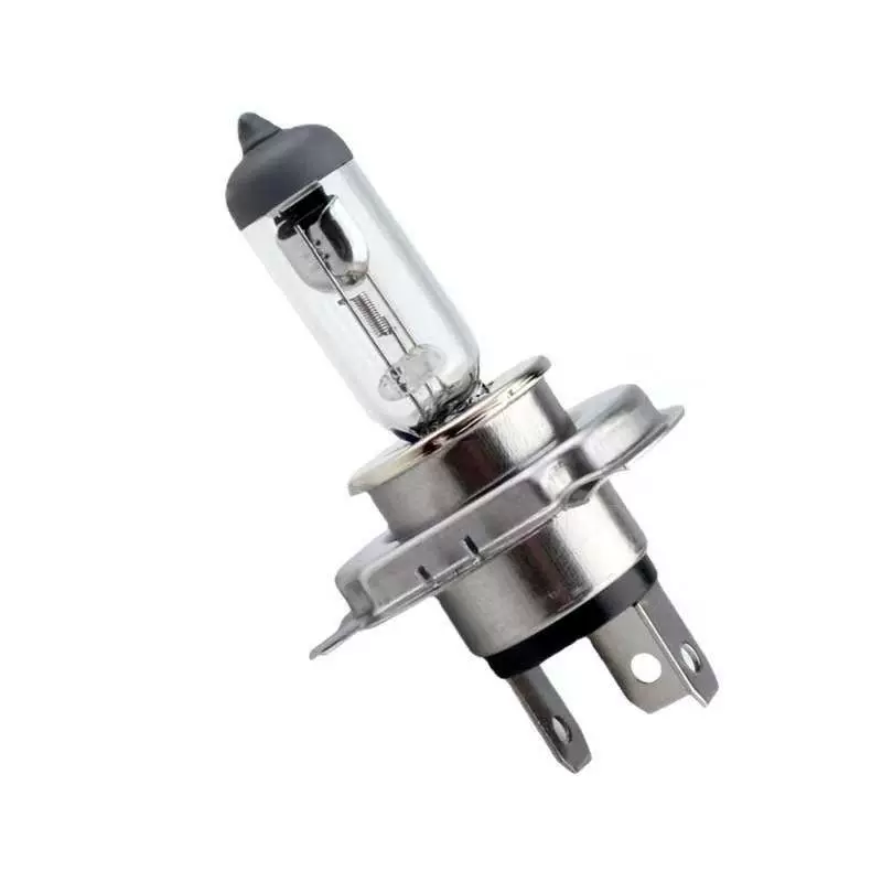 跨境货源汽车灯泡H4 12V24V车灯55W100W超亮前大灯远近光一体卤素