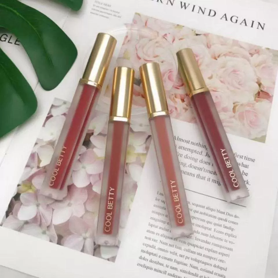 俏美人 Air Velvet Lip Glaze 21028 Не легко удалить макияж Томатный джем Тыквенный цвет Настоящий увлажняющий