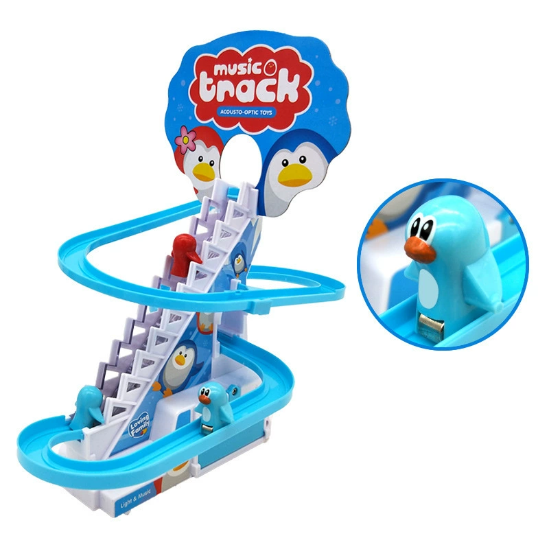 B.Duck, электрический спуск с рельсами, игрушка, уточка