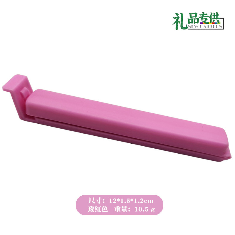 Fábrica de clip de plástico en stock clip de bolsas de alimentos clip de sello de té bolsas de bocadillos clip de sello regalo