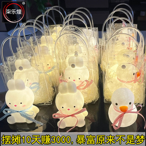 Atmosphere light Internet celebrity night light night market small commodities stall toys birthday creative luminous lantern small gift