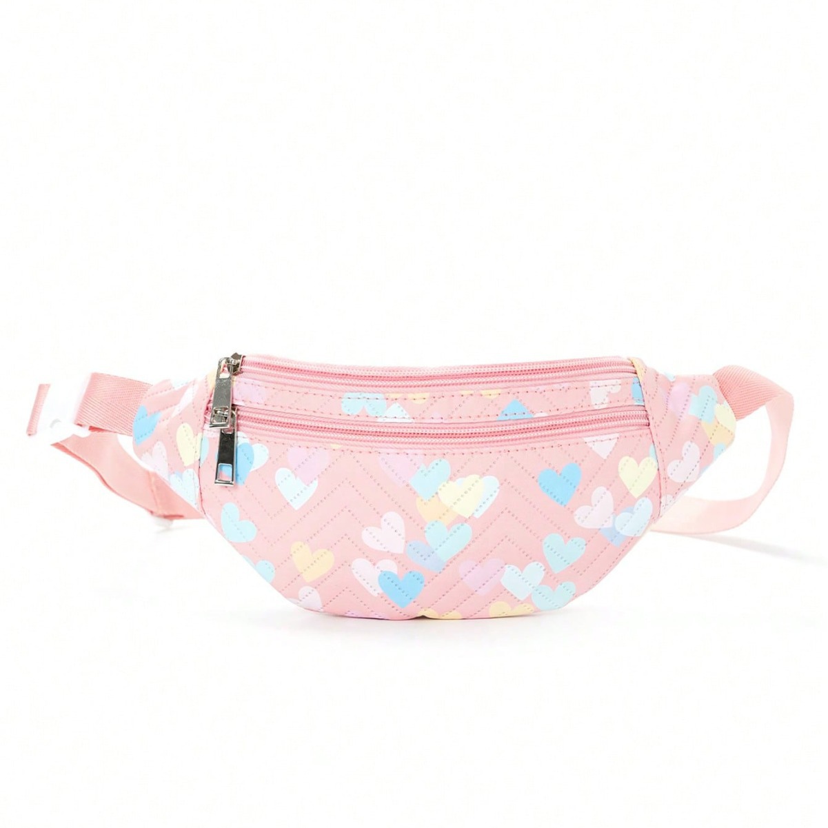 Gesteppte Umhängetasche Für Kinder Gemusterte Brusttasche_voghion.com