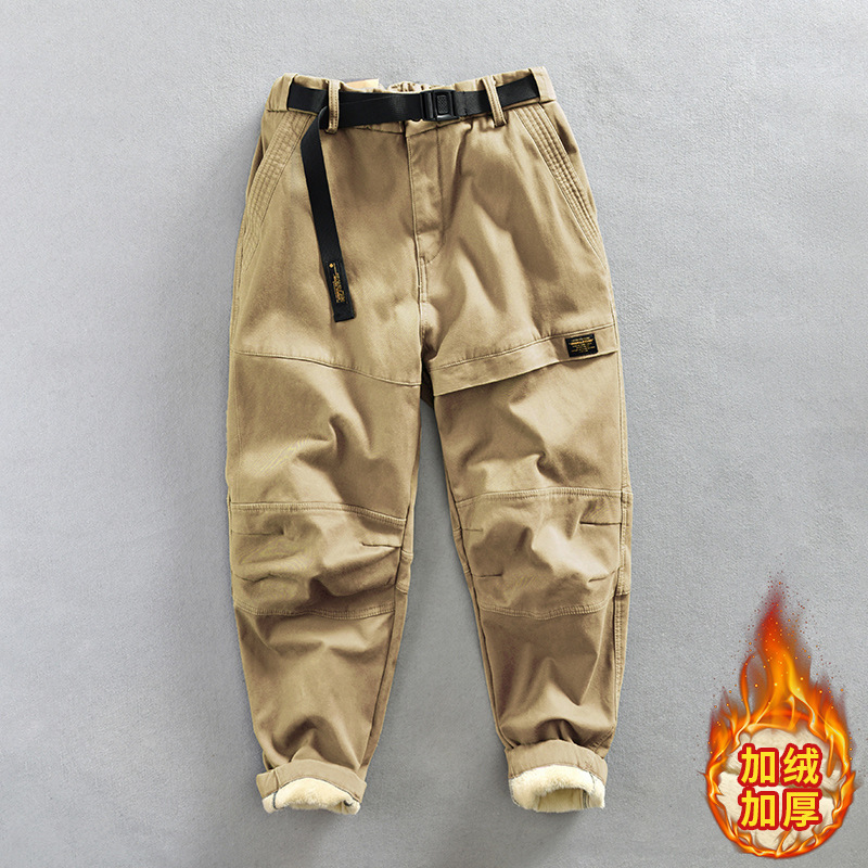 Z381 men's tooling fleece-lined casual pants a generation of hair Z381 men's tooling fleece-lined casual pants a generation of hair