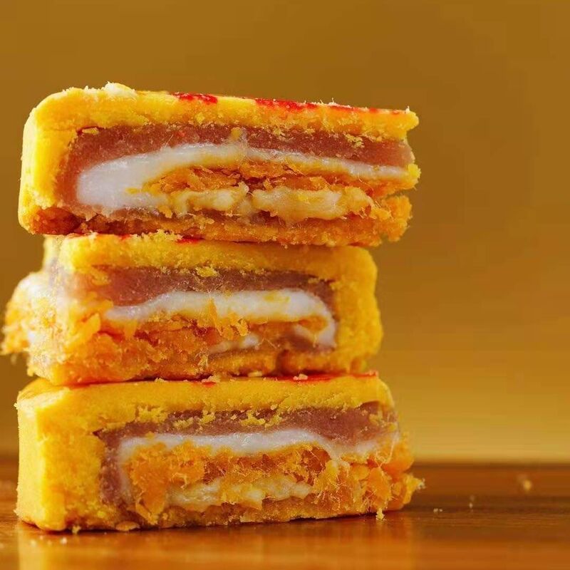 闽南黄金大饼200g/盒中秋月饼雪媚娘咸蛋黄酥手工馅饼中秋送礼盒|undefined