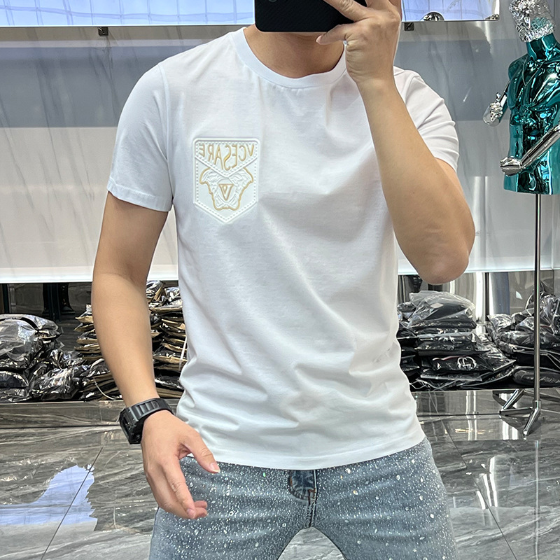 C302 뉴 쉴드 챕터 v 반팔 화이트