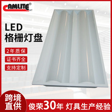 东莞厂家定制明装led格栅灯盘T8分体嵌入式亮亚光1200面板灯灯具