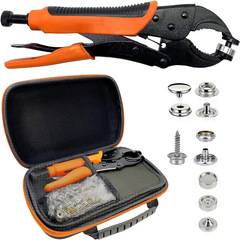 Set of 305 stainless steel screw fasteners and buckles, installation tool kit with metal four-in-one fastener clamps