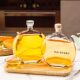 Wholesale glass wine bottle food grade white wine bottle foreign wine bottle empty bottle high-looking drink coffee bottle 250ml in stock