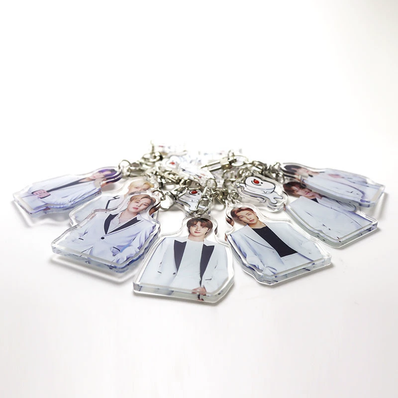 BTS Пуленепробиваемый Молодежная Лига акриловый брелок Tian Jiuguo Jin Nanjun Pu Zhi Min Ming Star кулон подставка в форме человека