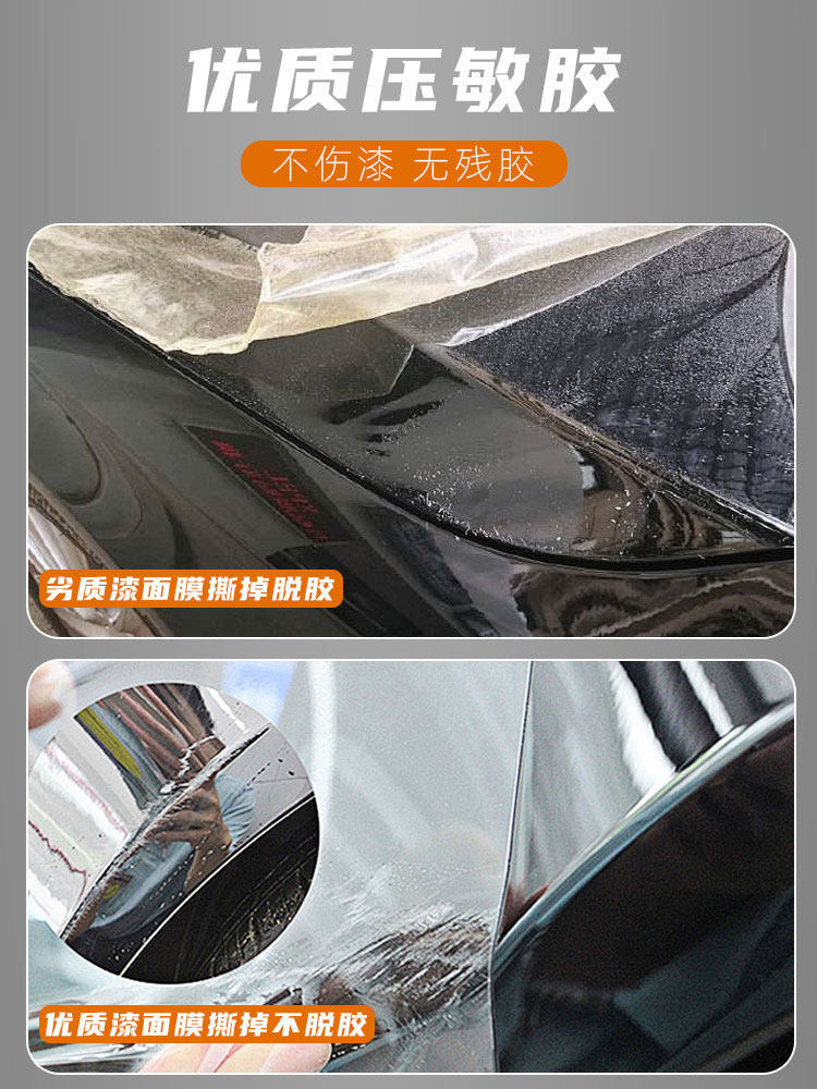 Xpu Car Invisible Car Cover Tpu Self-Repairing Full Car Paint Protection Film Anti-Scratch and Dent-Resistant Full Body Transparent Film