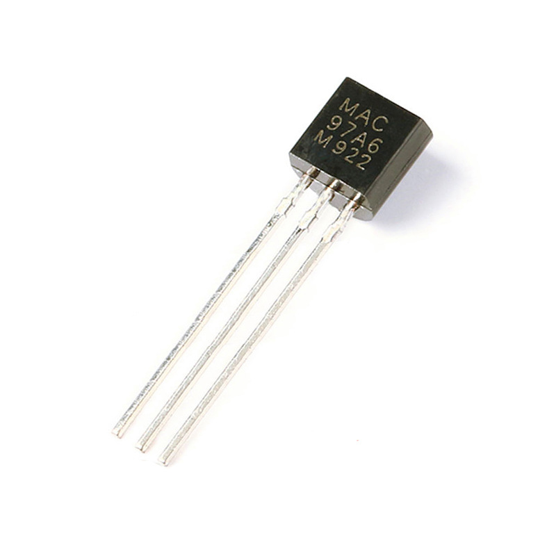 原装正品 MAC97A6 封装TO-92  可控硅 双向触发三极闸流晶体管
