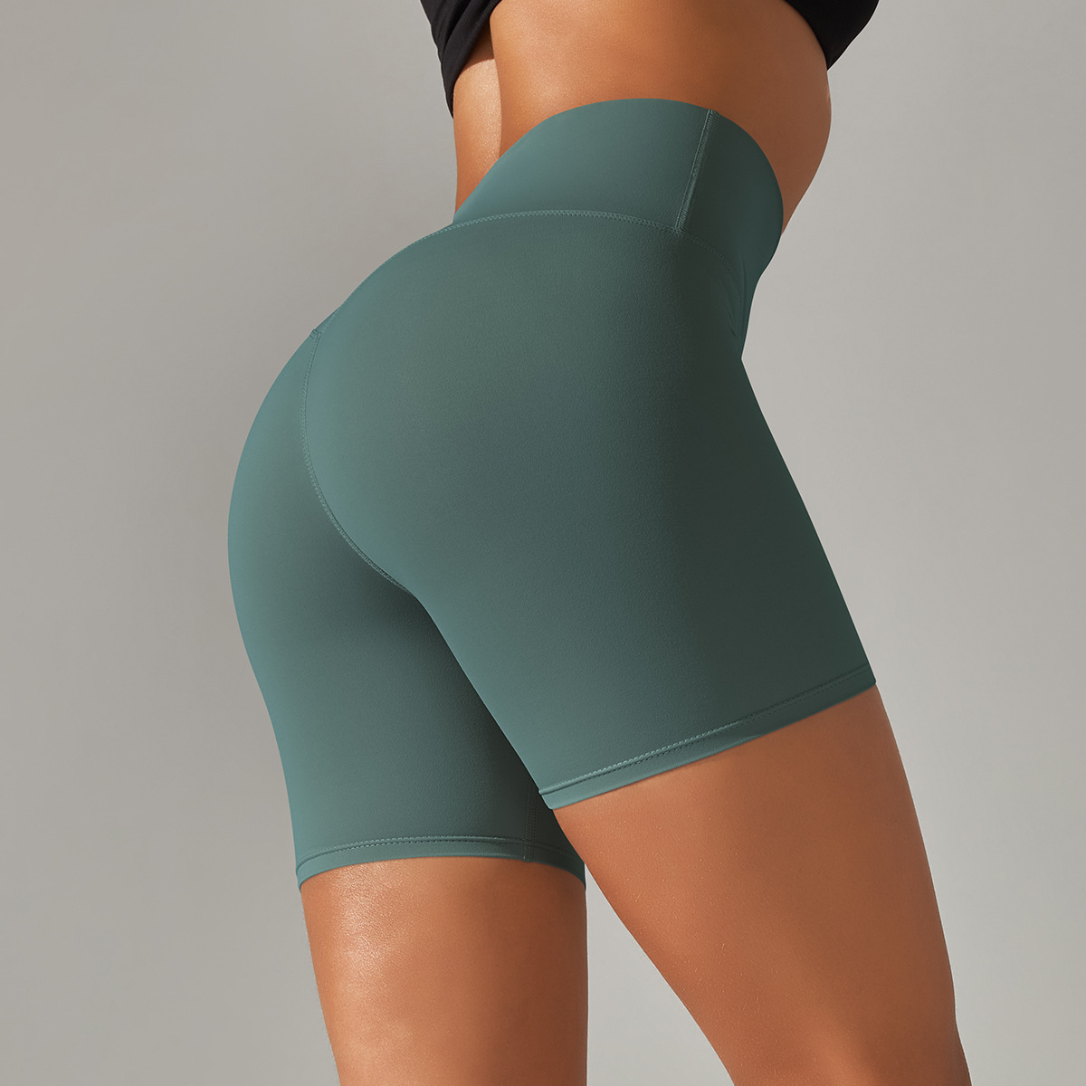 105g Weight Shorts Pants Length Nylon, Spandex Fabric Type Leggings Pants Type Fitness, Yoga Occasion Solid Color Pattern Summer, Spring Season Casual, Sport Style Style Casual Sport Style Solid Color Nylon Spandex Active Bottoms Leggings 87